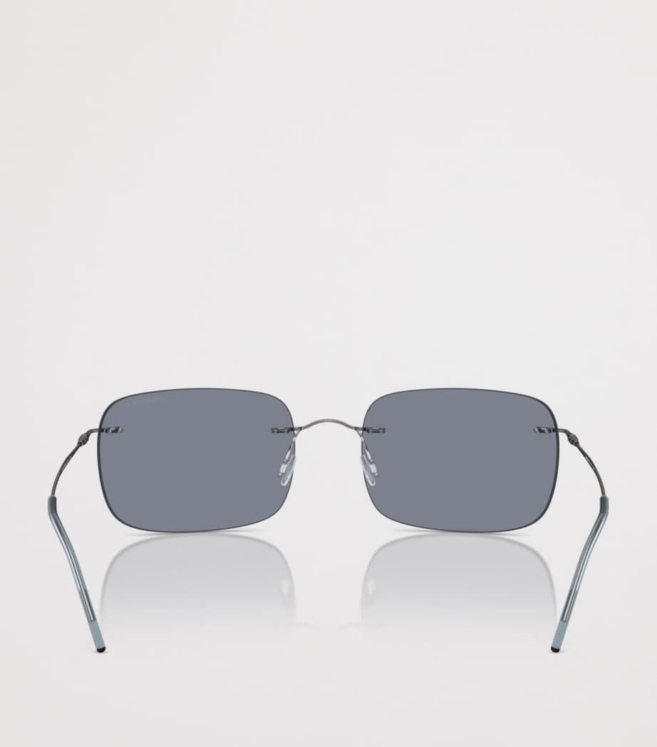Giorgio Armani Pillow rectangle sunglasses (British brand)
