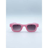 SVNX chunky square frame sunglasses in pink - British product