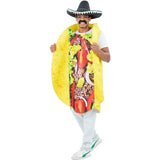 Smiffys taco costume adults tabard (British brand)