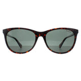 Polaroid brown polarized cat eye sunglasses for women, UK version