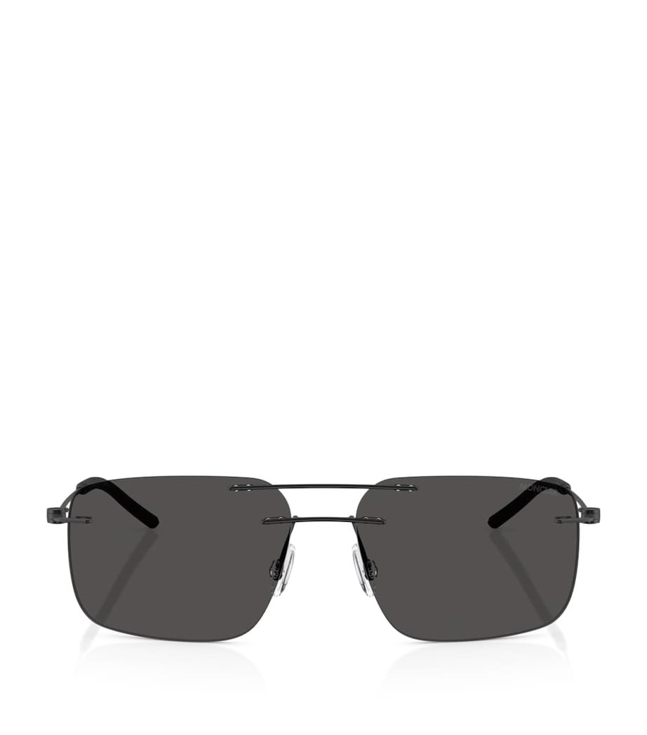Moncler Steel Doppler ME4003 sunglasses, imported from the UK