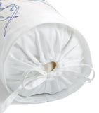 Yves Delorme Couture Nautilus neck roll 13cm x 35cm (British brand)