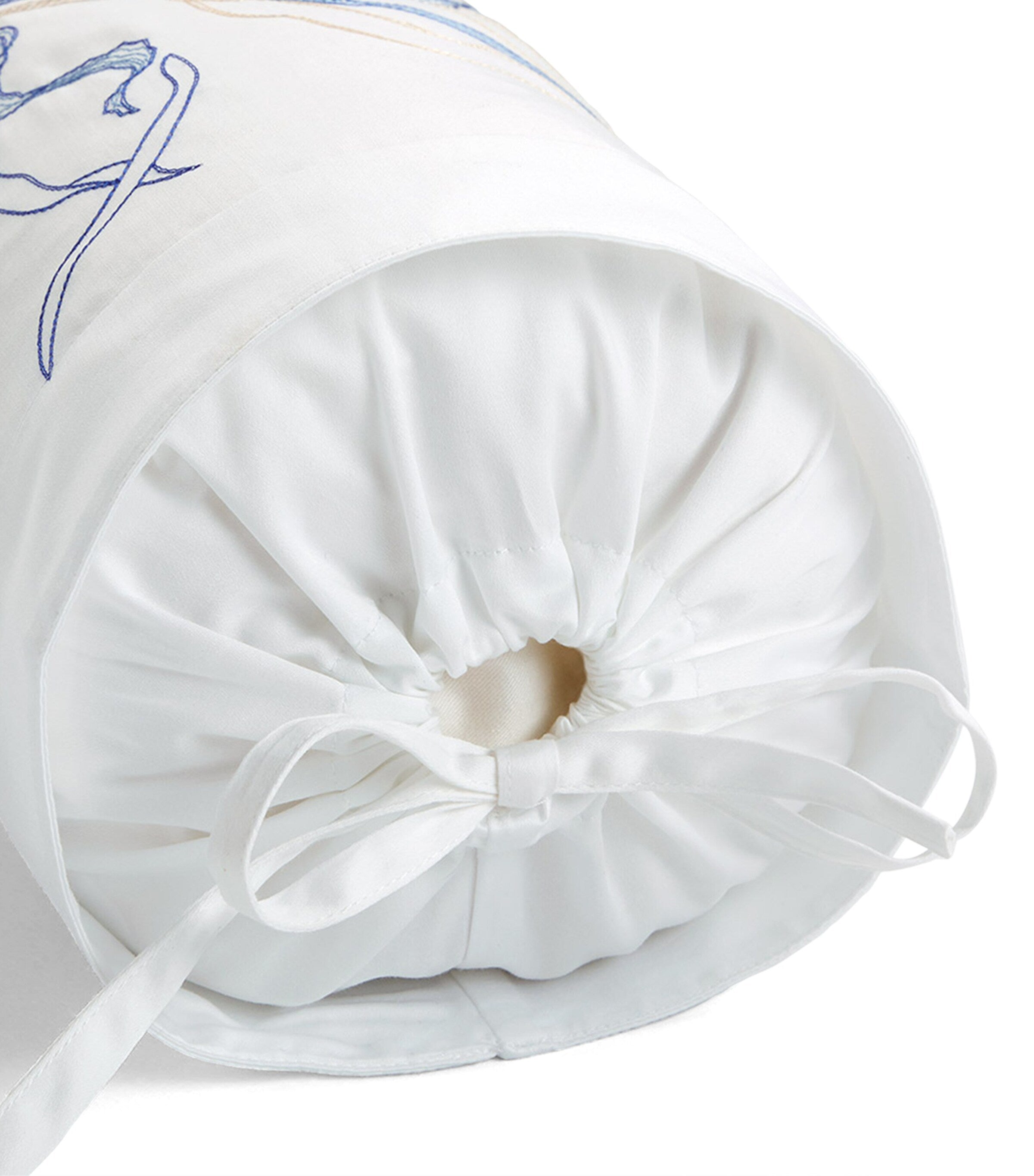Yves Delorme Couture Nautilus neck roll 13cm x 35cm (British brand)