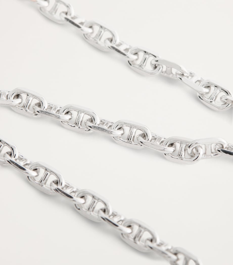 Tom Wood sterling silver cable bracelet - British product