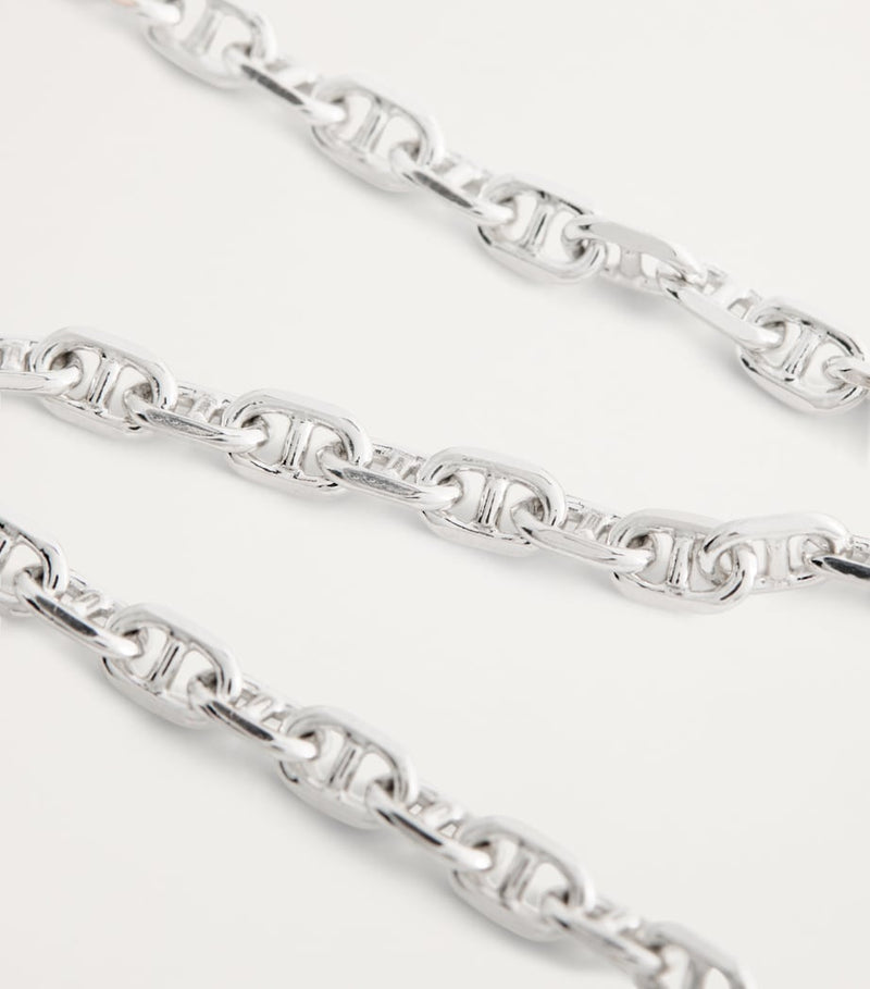 Tom Wood sterling silver cable bracelet - British product