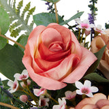 Livingandhome artificial rose pot 30cm - British product