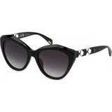 Police black SPLL35 acetate sunglasses, imported from the UK