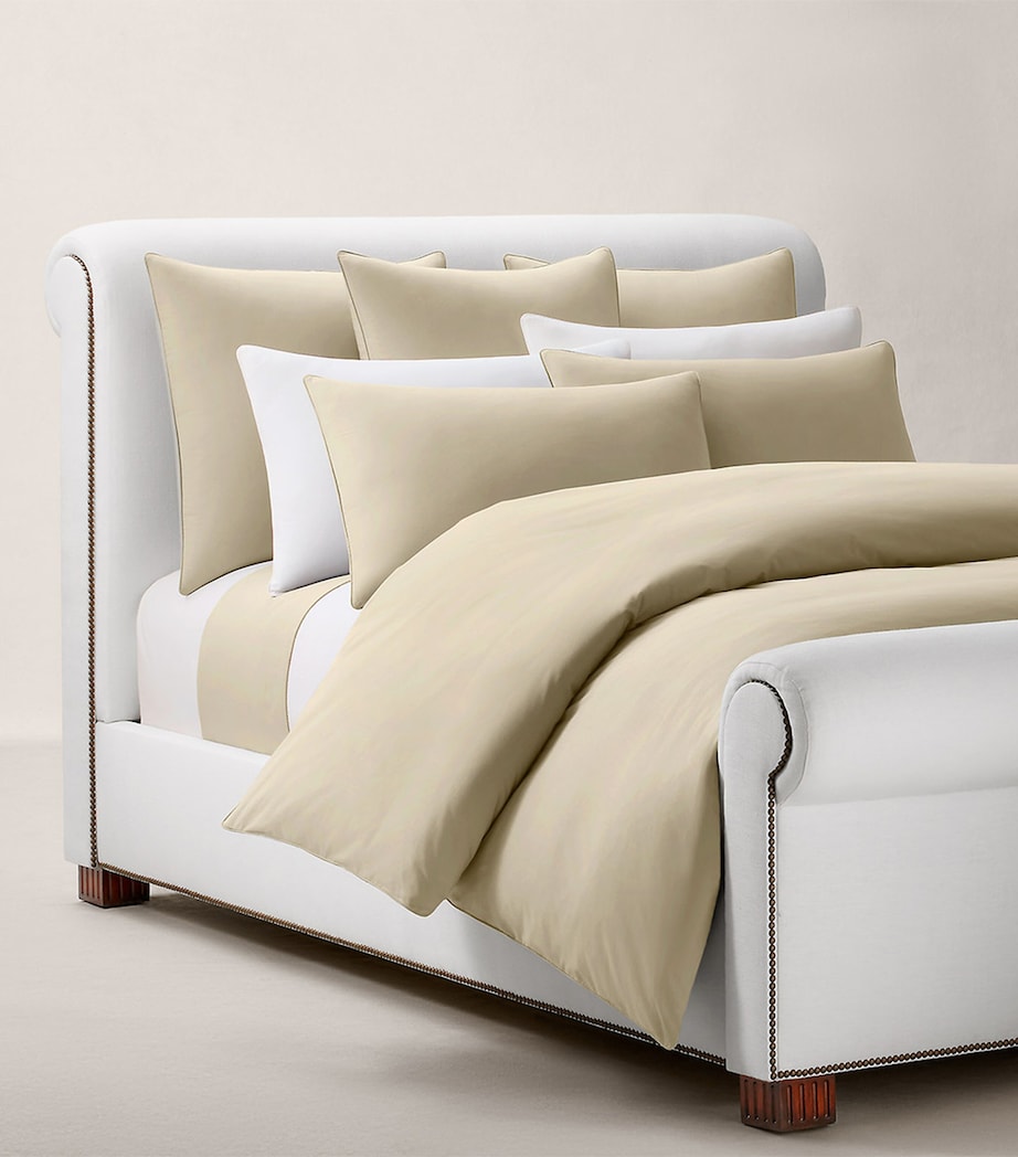 Ralph Lauren Cotton Player Double Flat Sheet 240cm x 280cm, imported from the UK
