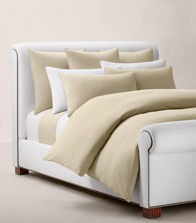 Ralph Lauren Cotton Player Double Flat Sheet 240cm x 280cm, imported from the UK