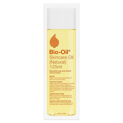 Bio-Oil Huile Naturelle pour Cicatrices et Vergetures Huile de Soin 125ml