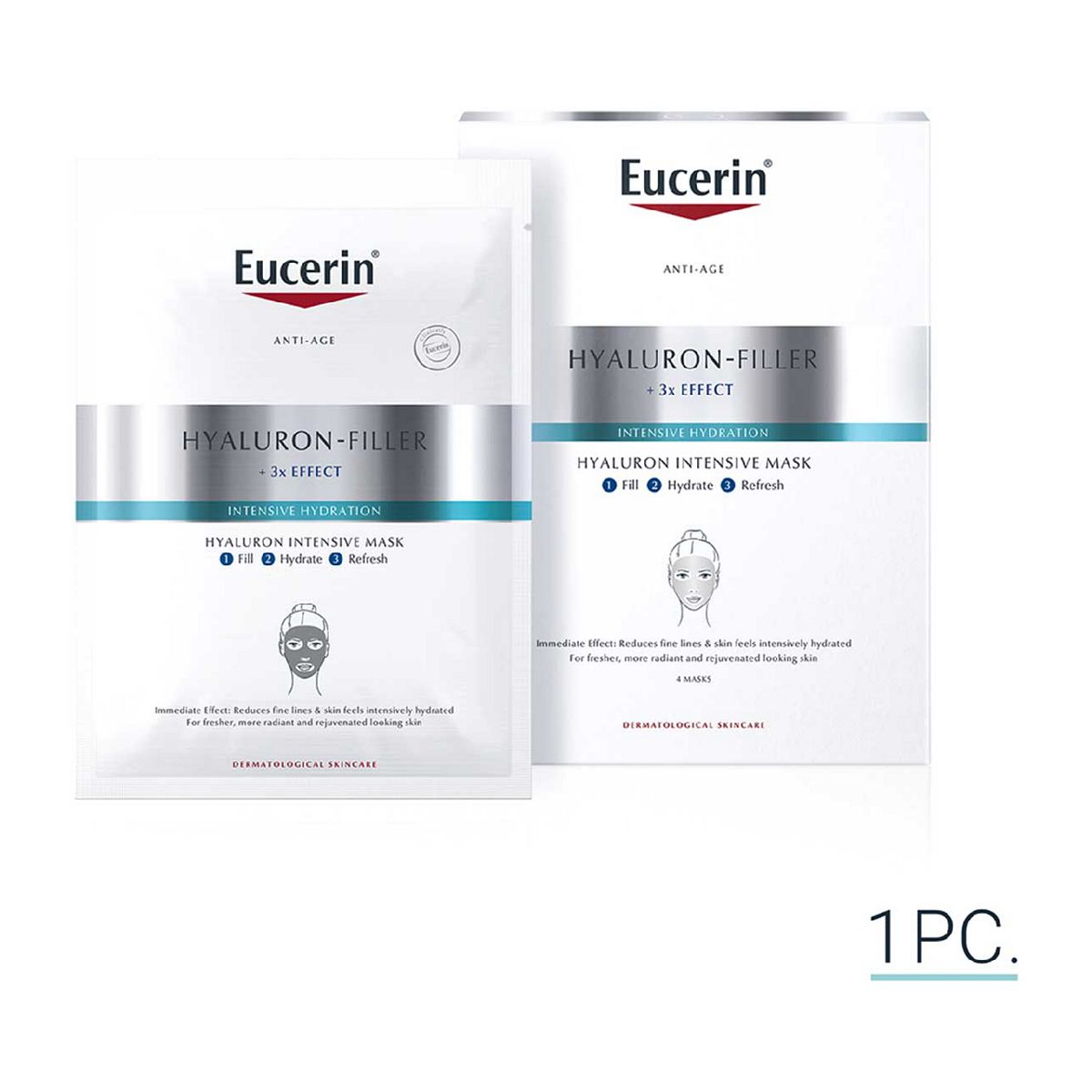 Eucerin Hyaluron-Filler Anti-Ageing Intensive Face Sheet Mask 1pc GOODS Boots   