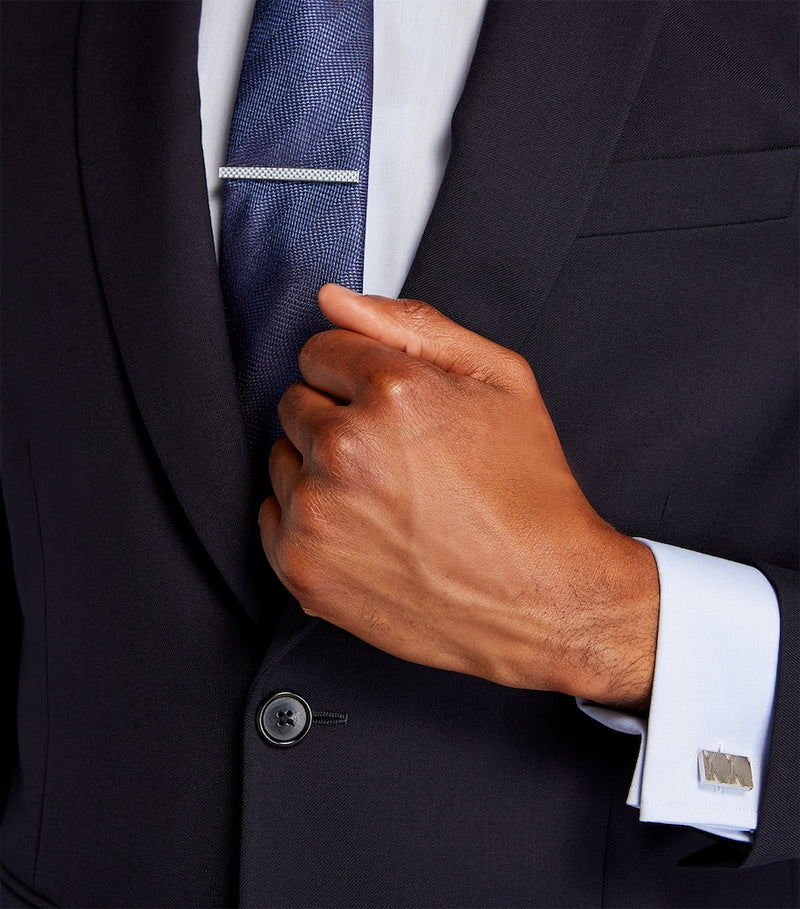 Tateossian D-Shape tie clip - British product