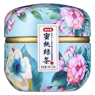 Oriental Mart Kakoo Peach Green Tea Bags- Buy online at McGrocer