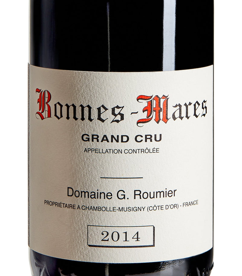 Roumier Bonnes-Mares Grand Cru 2014 wine 75cl, imported from the UK