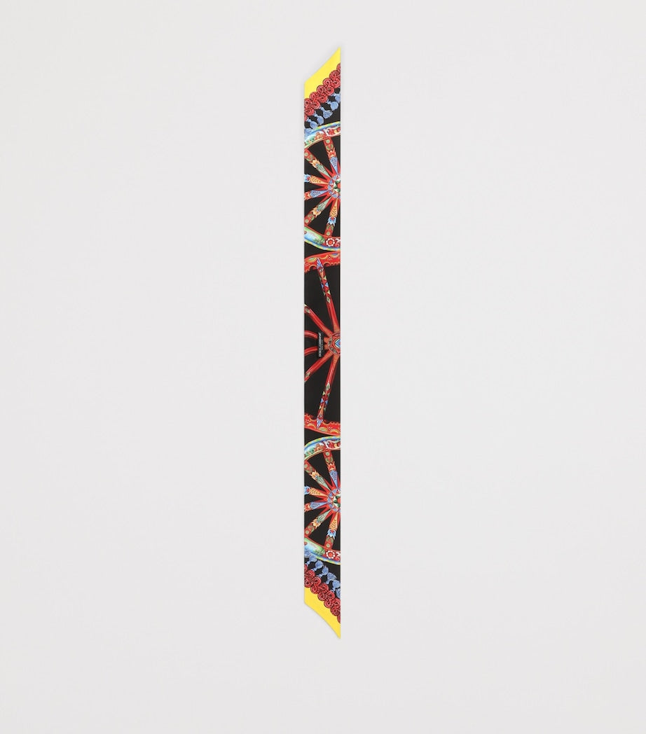 Dolce&Gabbana Carretto Print silk scarf, UK version