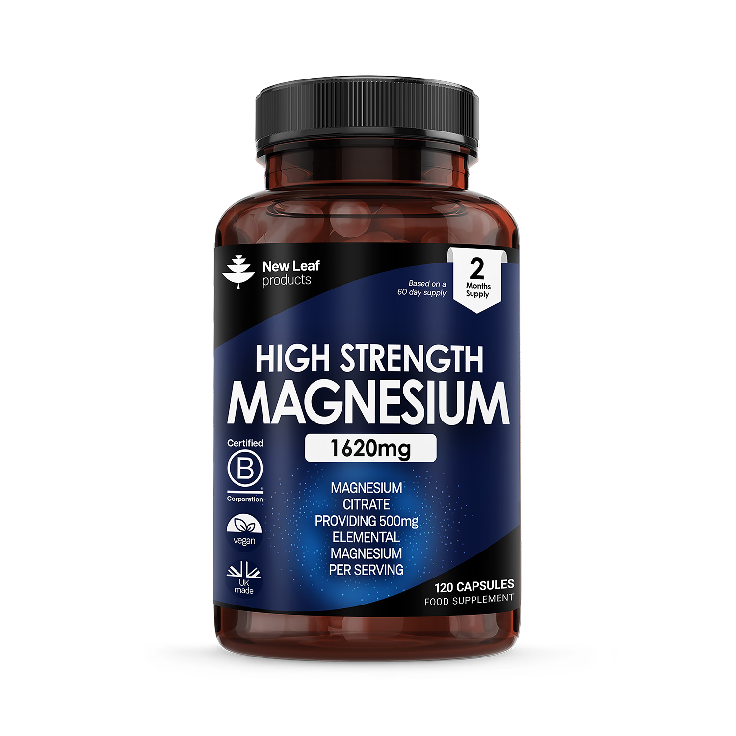Magnesium Citrate capsules 120 - British product