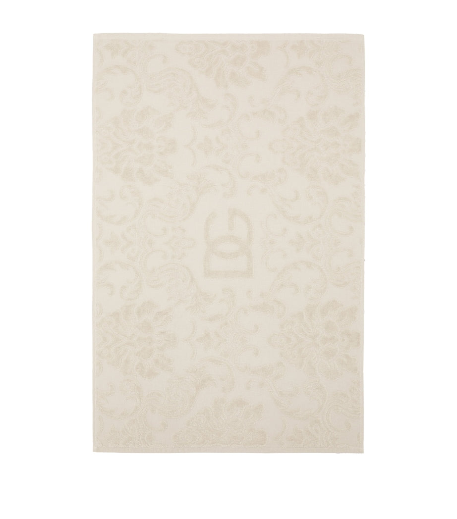 Dolce&Gabbana cotton jacquard bath mat 87cm x 54cm - British product