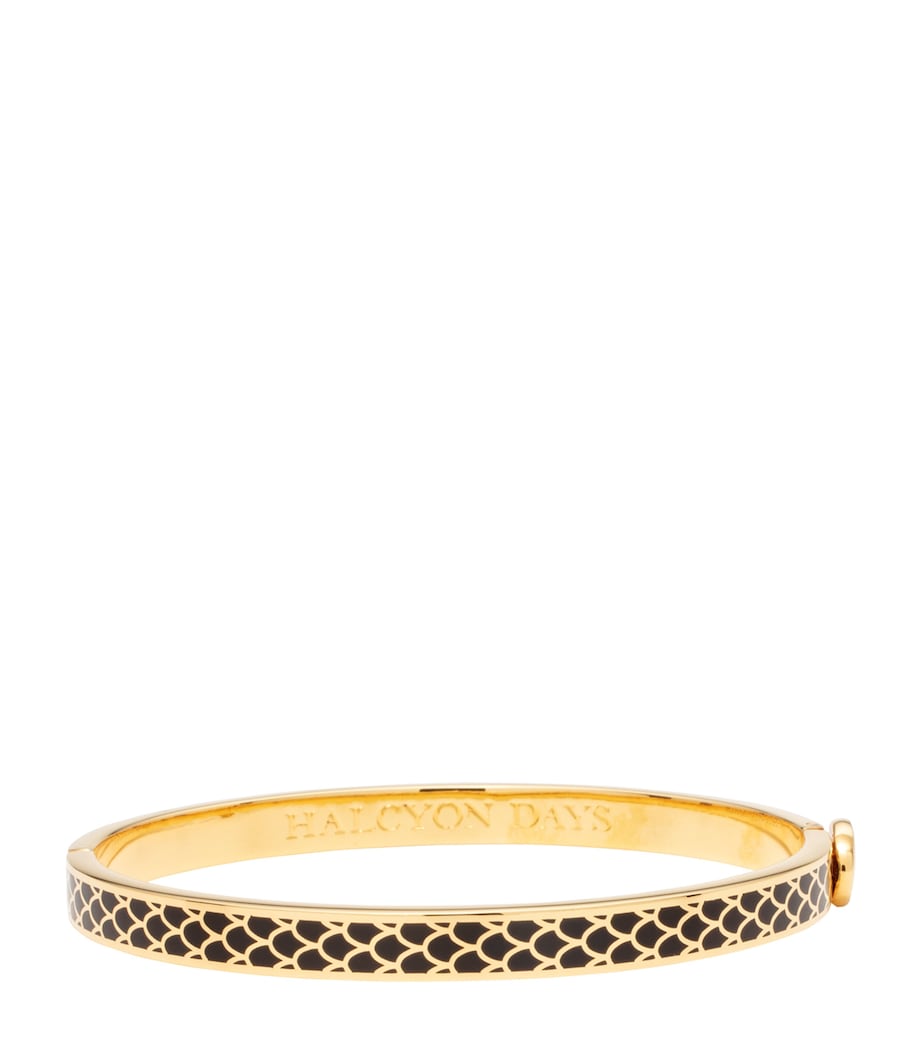 Halcyon Days gold-plated salamander bangle - British product