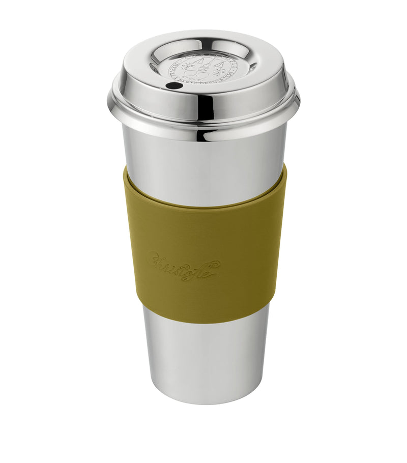 Christofle Objets Miroir travel cup 450ml - British product