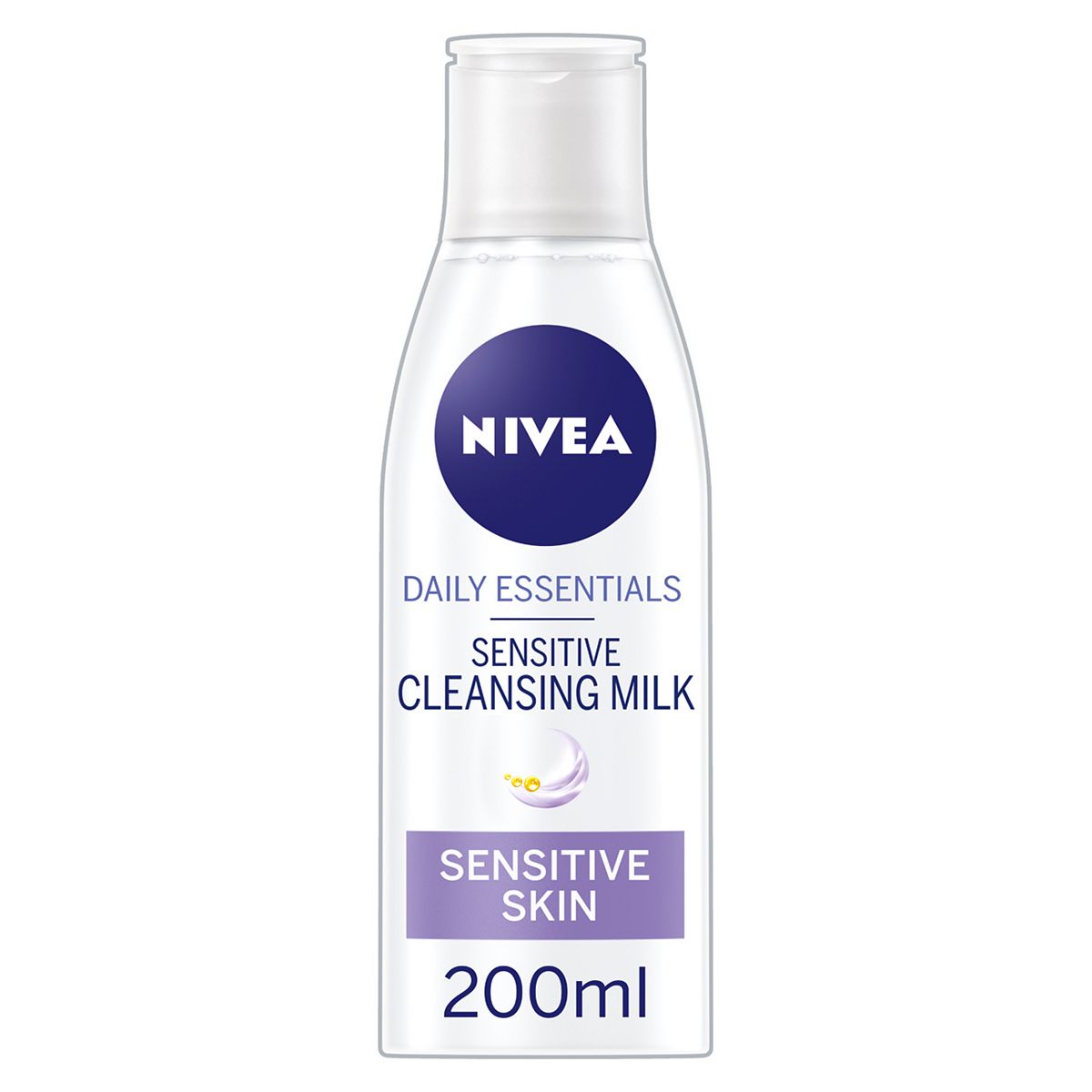 NIVEA Sensitive Face Cleansing Milk, 200ml GOODS Boots   