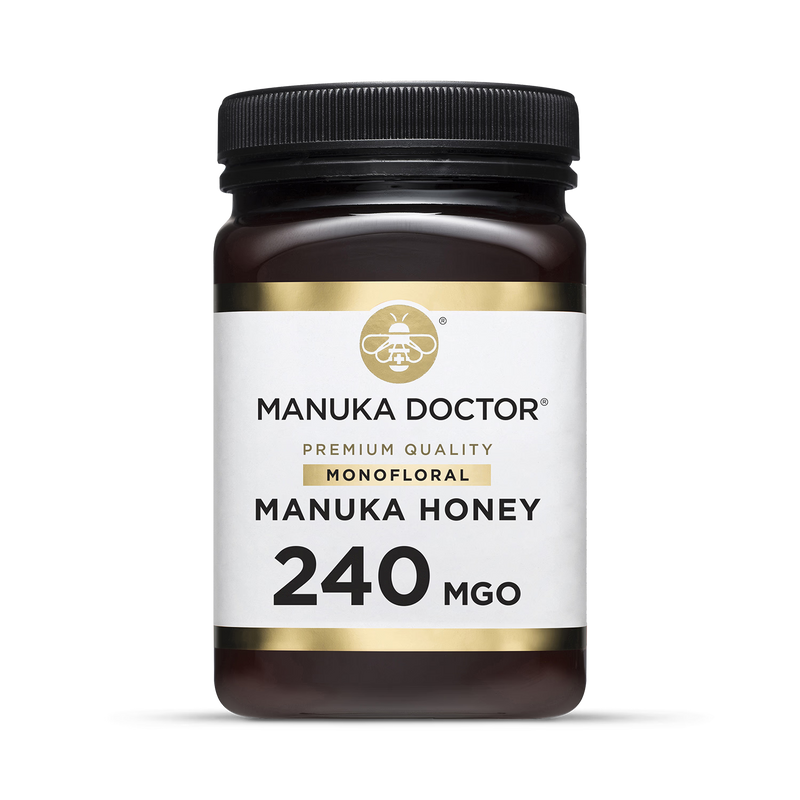 Manuka Doctor MGO 240 Manuka Honey 500g, imported from the UK