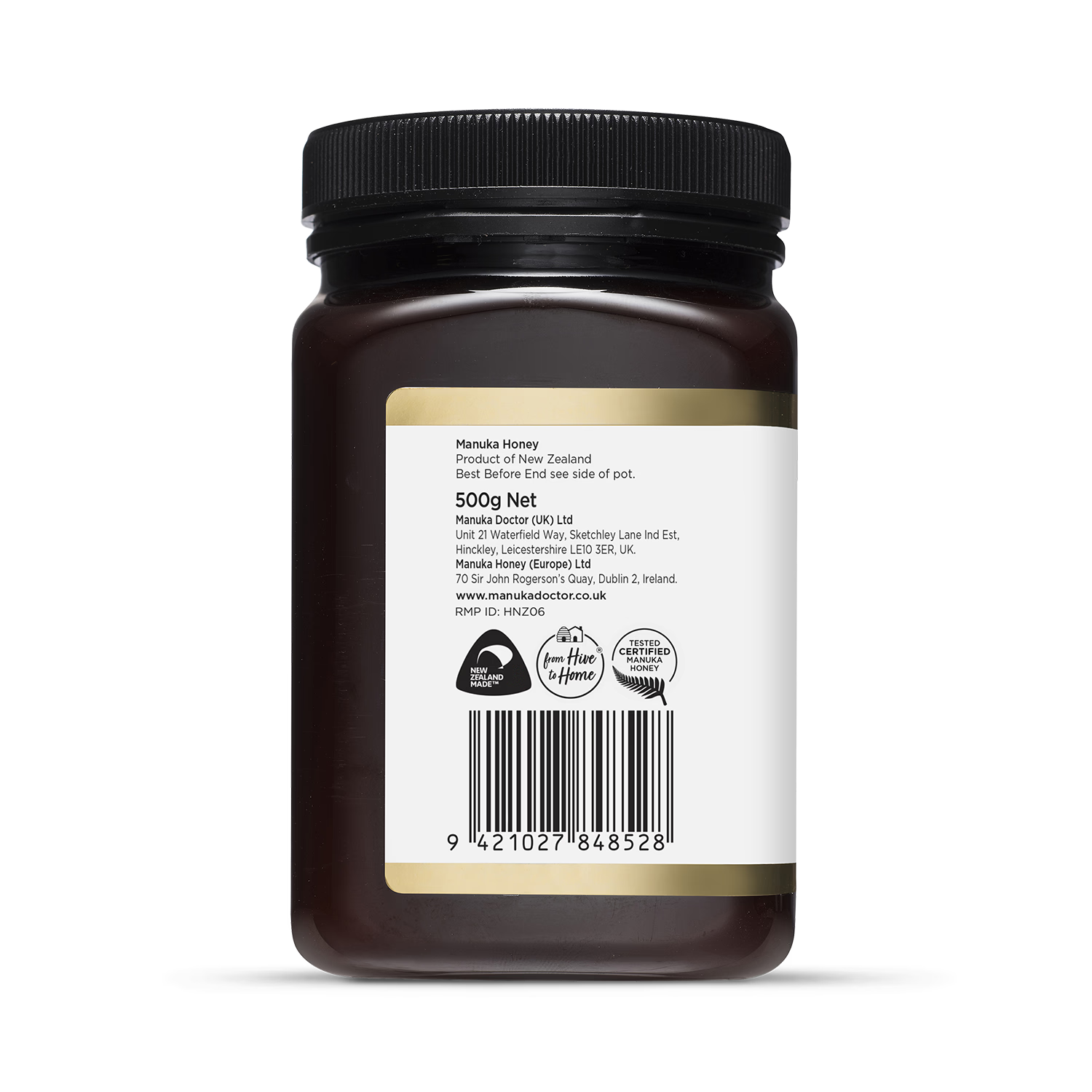 Manuka Doctor MGO 240 Manuka Honey 500g, imported from the UK