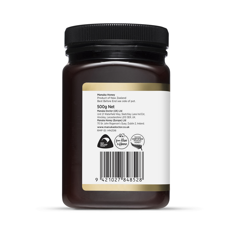 Manuka Doctor MGO 240 Manuka Honey 500g, imported from the UK