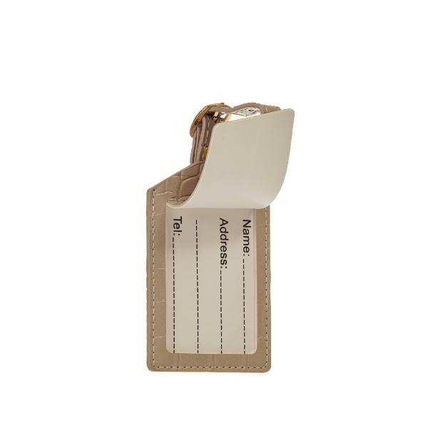 Danielle Creations Taupe Luggage Tags 2 Pack - British product