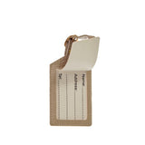 Danielle Creations Taupe Luggage Tags 2 Pack - British product