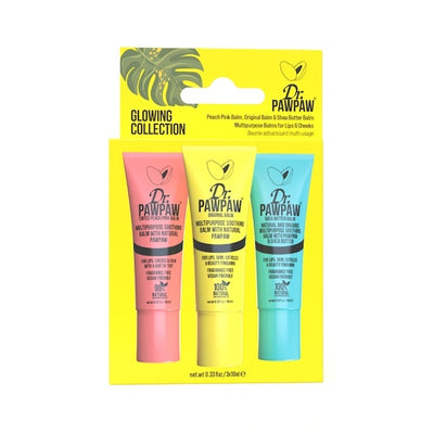 Dr Pawpaw Glowing Trio Lip Balm Set 3x10ml