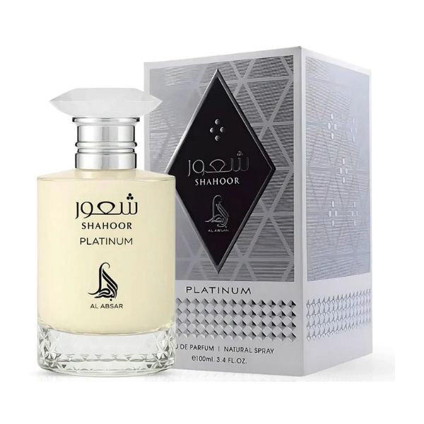 Al Absar Shahoor Platinum eau de parfum 100ml - British product