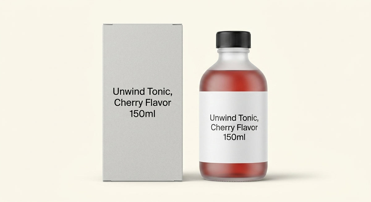 Cherry Flavoured Relaxation and Sleep Support Liquid Tonic 150ml