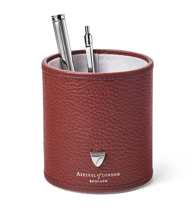 Aspinal Of London Round Pen Pot Desk Tidy