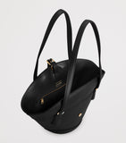 Dolce&Gabbana Capri leather shoulder bag with gold hardware (British brand)