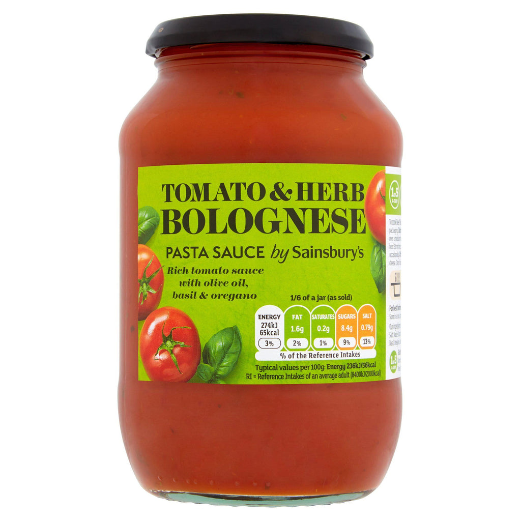 Sainsbury's Tomato & Herb Pasta Sauce 700g