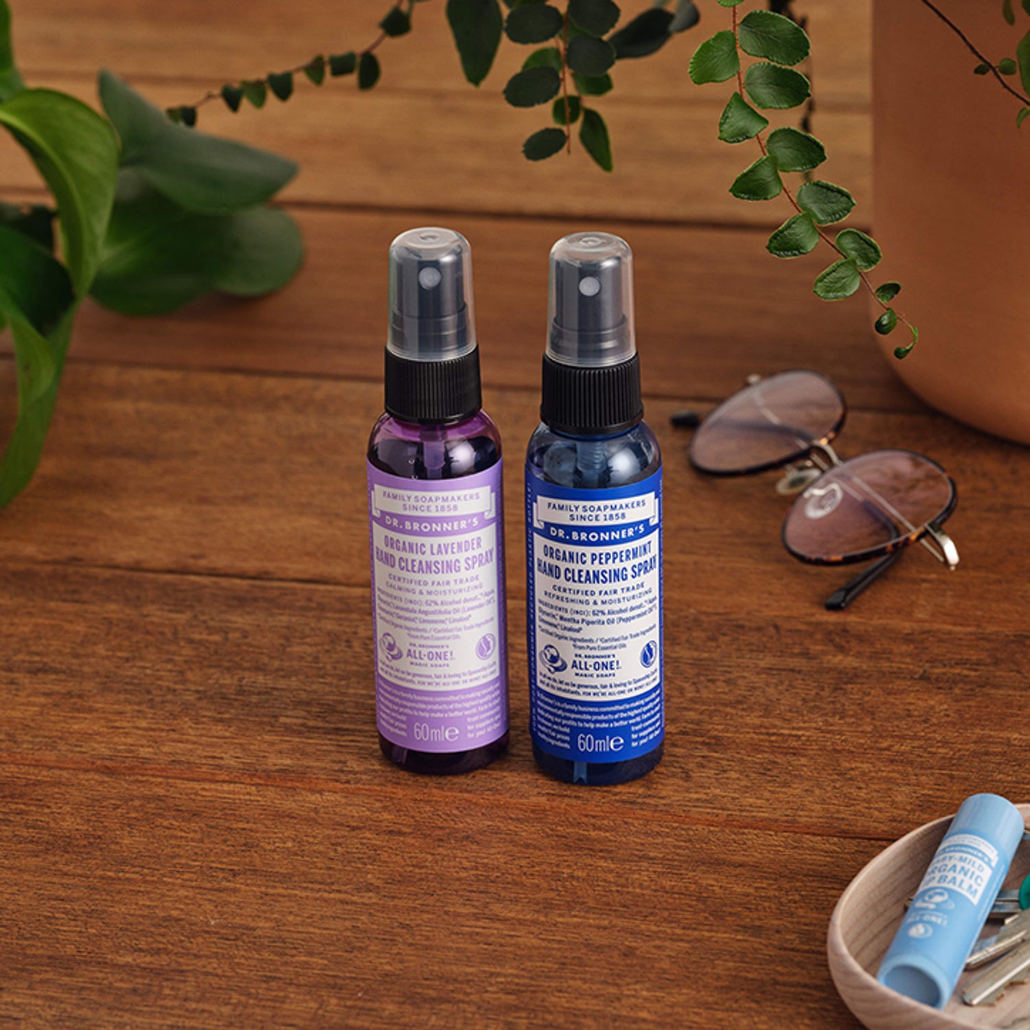 Dr Bronner Organic Peppermint Hand Hygiene Spray 60ml