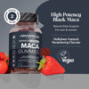 Novomins Maca Root gummies strawberry flavour 60 count - British product