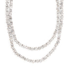 Suzanne Kalan white gold and diamond tennis necklace - British product