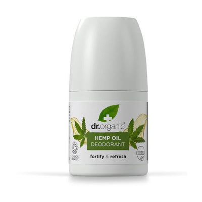 Superdrug Dr Organic Hemp Oil Roll-On Deodorant 50ml- Buy online at McGrocer