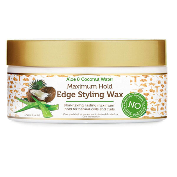 Aloe And Coconut Water Maximum Hold Edge Styling Wax GOODS Superdrug   