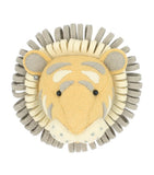 Fiona Walker mini organic wool tiger head decoration 25cm - British product