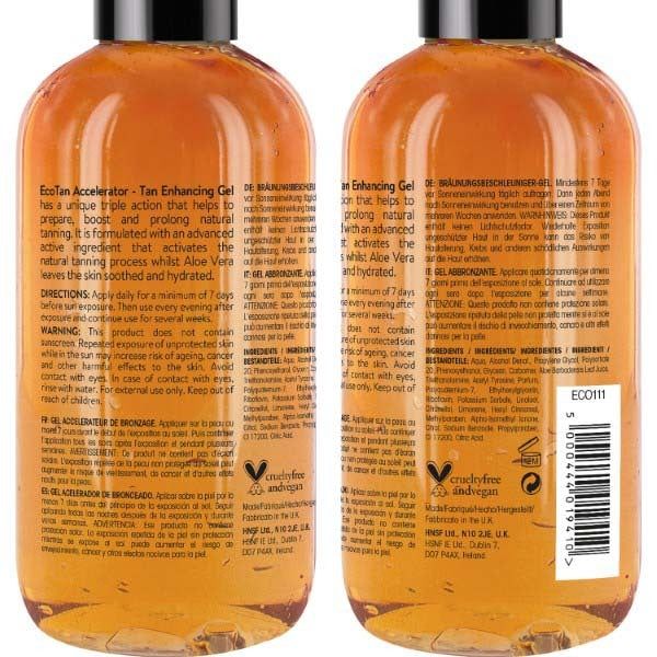 EcoTan Accelerator Tan Enhancing Gel with Aloe Vera 200ml GOODS Superdrug   