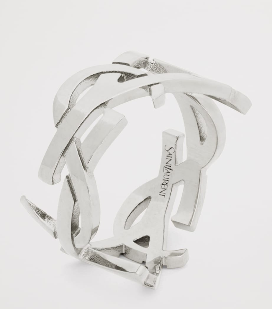 Saint Laurent Twist Cassandre ring, UK version