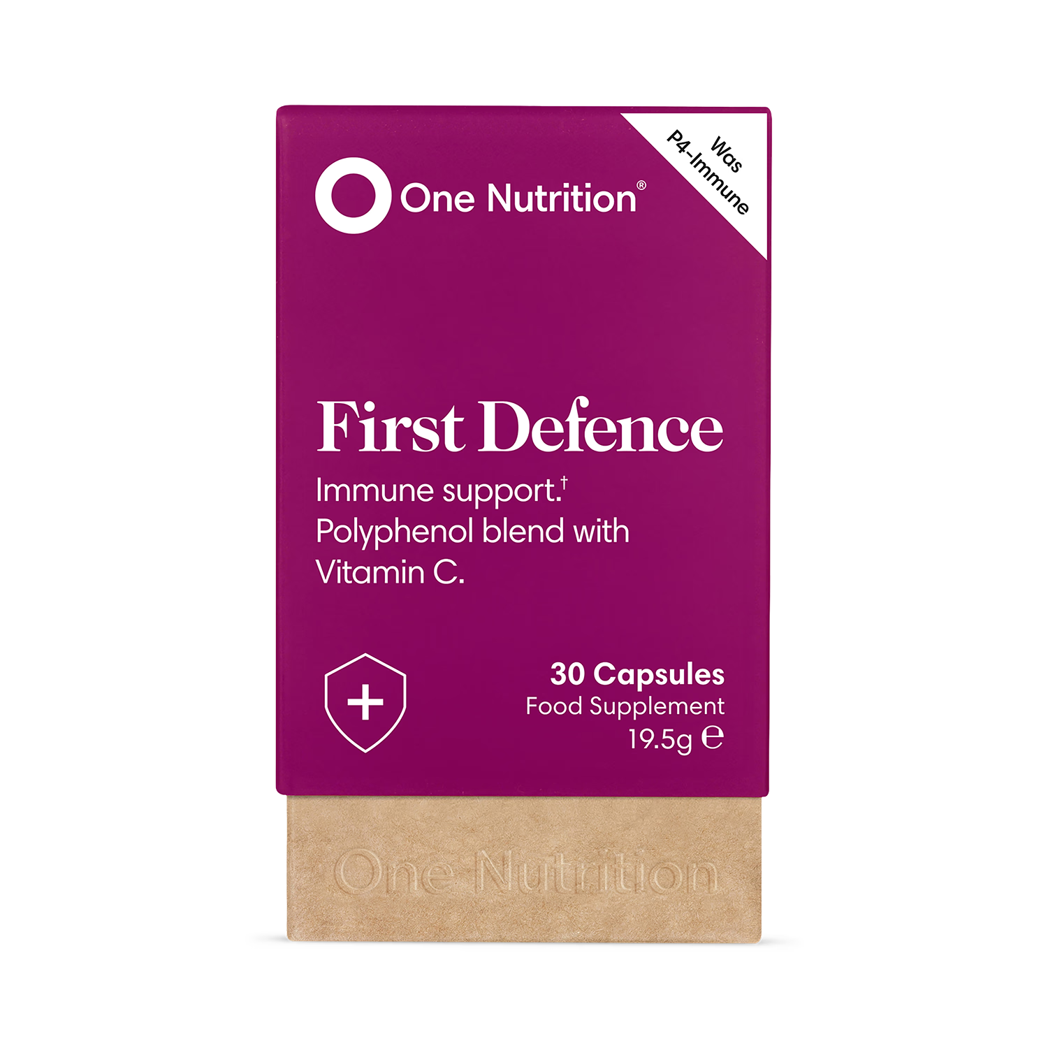 One Nutrition First Defence 30 capsules immune support supplement (British brand)
