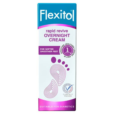 Flexitol Rapid Revive Overnight Foot Cream 50g