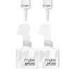 Mylee Gel Nail Polish Base Top Coat 2x10ml, imported from the UK