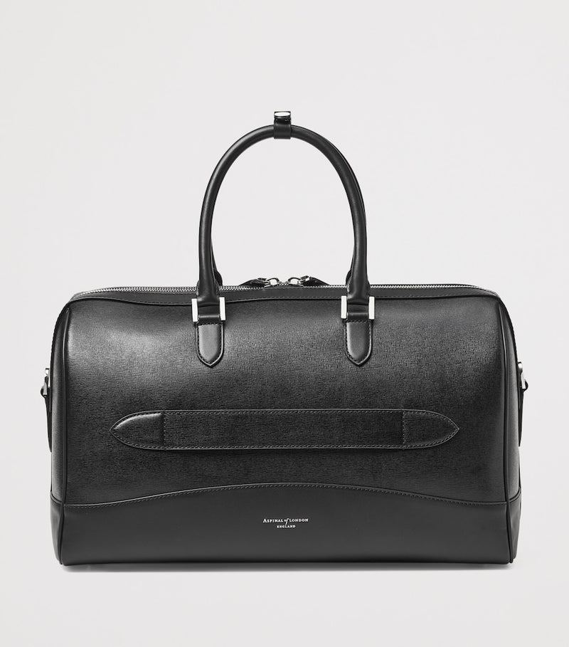 Aspinal Of London Leather Connaught Holdall - British product