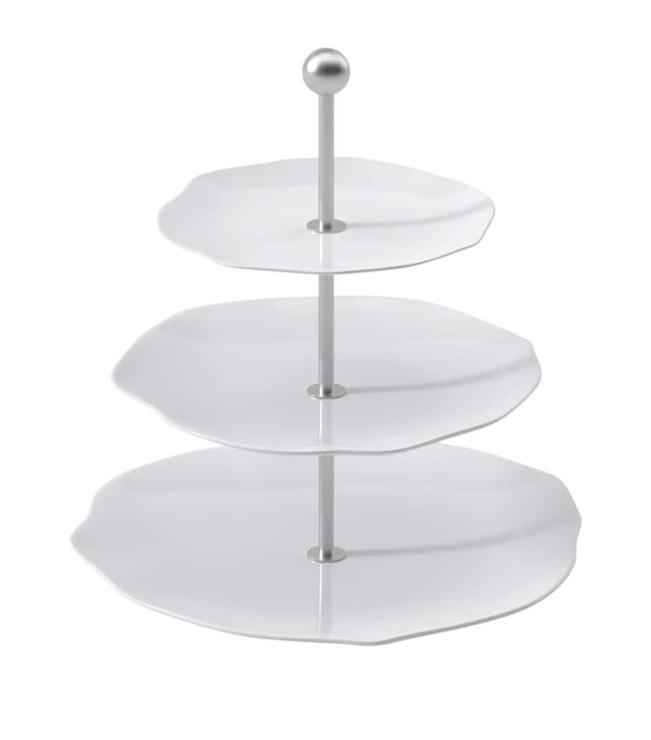 Villeroy & Boch Pura 3-stufige Tortenplatte Porzellan (Britische Marke)