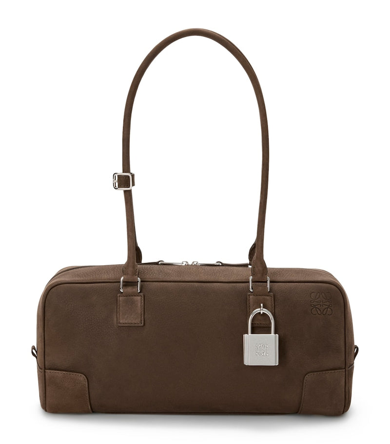 LOEWE Suede Amazona 31 top-handle bag from Spain, UK version