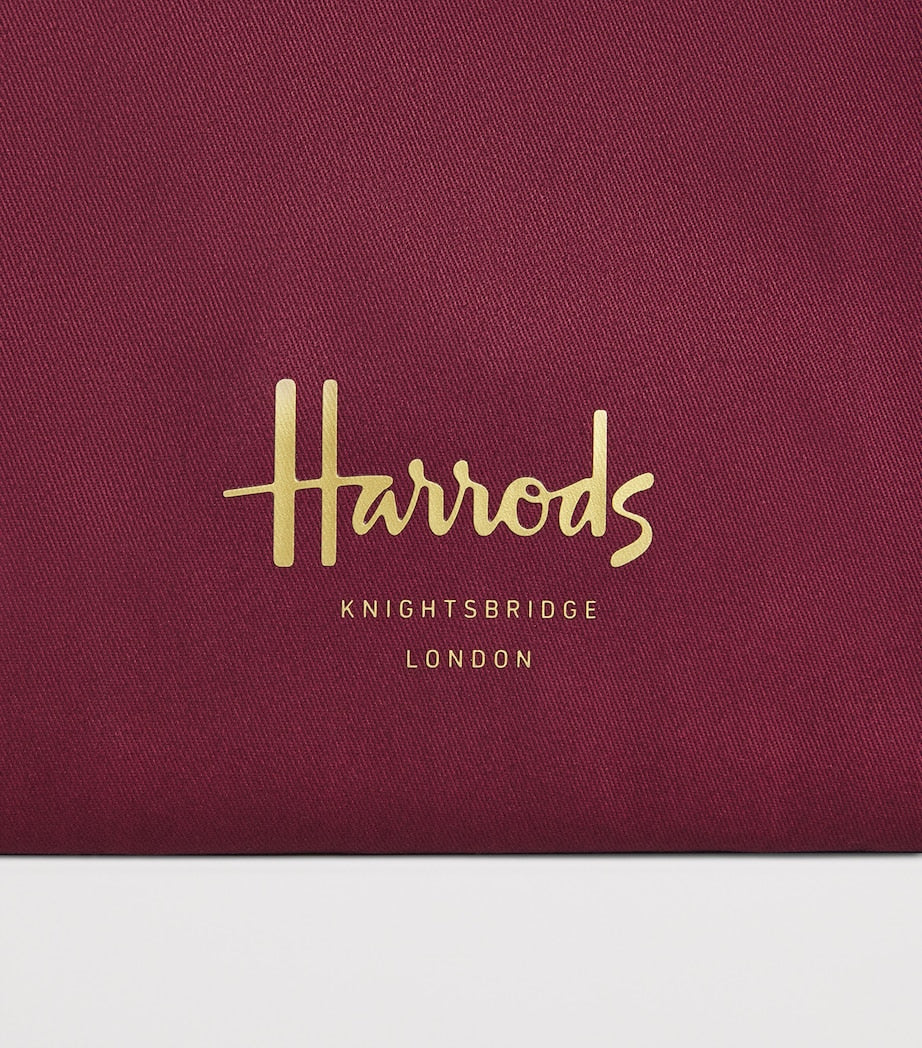Harrods small logo tote bag, imported from the UK